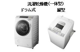 洗濯乾燥機(一体型)